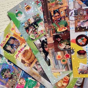 Pegatinas holográficas especiales con diseño lindo, etiquetas con forma bonita de película láser, calcomanías de ídolos Kpop, pegatinas autoadhesivas pre-cortadas para tarjetas Goo - Product Image 6