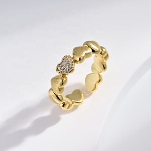 factory price plata 925 sterling <b>silver</b> woman fashion <b>ring</b> geometric open <b>adjustable</b> dainty 14k 18k gold plated <b>rings</b> for girls - Product Image 2