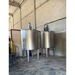 Homogénéisateur de liquides chauffé Kandemir 2500 L en acier inoxydable à double paroi, machine industrielle de chauffage - Product Image 1