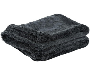 Serviette de séchage pour voiture en microfibre 1400 g/m², serviette de lavage pour voiture 1600 g/m², chiffon de nettoyage double face super absorbant, polissage 1200 g/m² - Product Image 2
