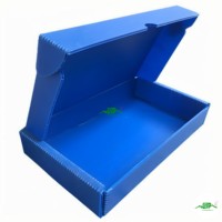 Boîtes d'emballage pour outils, pliables, empilables, personnalisables, en plastique, avec isolation pour l'expédition par avion