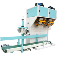 Machine de conditionnement d'aliments pour animaux Vente directe en usine Courroie automatique d'engrais organique Poids double seau