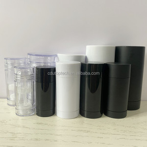 Stock de bâton de déodorant cosmétique vide et rond pour les soins de la peau de 30ml personnalisé en bâton de déodorant noir blanc - Product Image 5