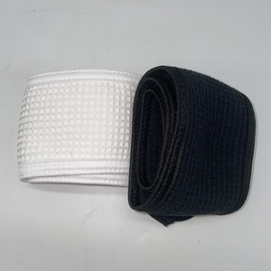 Moda Spa Maquillaje <span class=keywords><strong>Ducha</strong></span> Facial Diademas Spa personalizado Facial Diadema Logo Waffle Diadema Algodón - Product Image 2