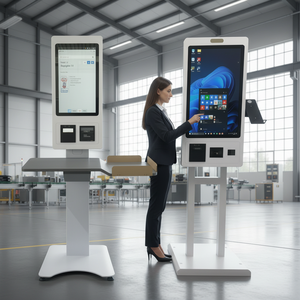 Kiosco de Pago de Autoservicio <span class=keywords><strong>con</strong></span> Pantalla Táctil de 17'' (24/27/32/43'') SDK Opcional, Aceptador de Efectivo/Billetes, Montaje en Pared, Código <span class=keywords><strong>QR</strong></span>, Garantía de 12 Meses - Product Image 3