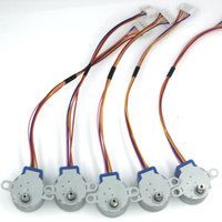 Motor Paso a Paso de Imán Permanente de 5V/12V (24BYJ48) para Ventiladores Oscilantes y Cámaras de Seguridad