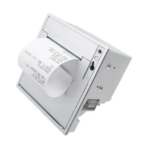 Novo papel portátil compatível com impressora térmica de bilhetes, mini-recebimento Drucker adicionado de 58 mm