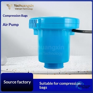 Portable Electric Air Pump Blue Plastic Rechargeable For <b>Compression</b> <b>Bags</b> Camping Outdoor Use All Seasons - Product Image 4