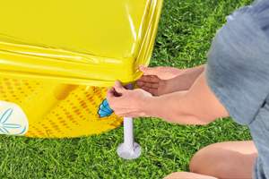 Ensemble combiné <span class=keywords><strong>piscine</strong></span> et bac à sable Bestway 561CF 2-en-1 pour enfants, mini <span class=keywords><strong>piscine</strong></span> hors sol à cadre et bac à sable pour l'extérieur - Product Image 4