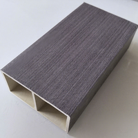 Hollow Square Timber Tube Moisture-Proof Interior Wall Partition Size50*100 Customizable Modern Villa Commerce Household Graphic