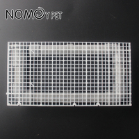 NOMOY PET Aquarium en verre écologique pour tortues et poissons, paludarium auto-circulant anti-algues pour la plantation