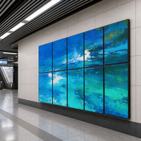 Système de mur vidéo LED rétroéclairé P2.9 pour intérieur, télécommande, design flexible et incurvé, alimentation CA, idéal pour bars, centres commerciaux, location, garantie 2 ans
