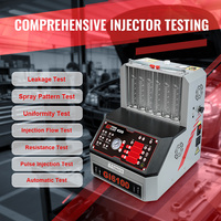 Probador y Limpiador de Inyectores de Combustible GATmatic GDI y de Combustible Tradicional GI6100 100-240V Herramienta de Diagnóstico Universal para Automóviles