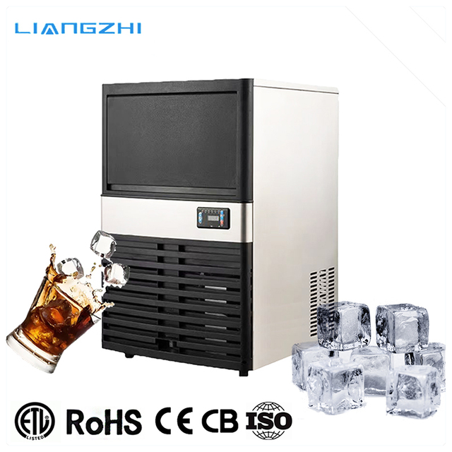 50kg 24Hours LZ-120 Commercial Ice MMchine Industrial Cbe Ice Machine Manitowoc