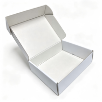 Boîtes d'expédition rectangulaires haut de gamme personnalisées en carton ondulé, écologiques et en matériaux recyclés pour l'emballage en gros