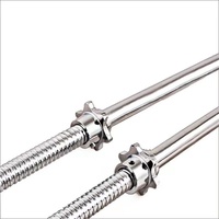 Barre de musculation commerciale de gymnastique barre de musculation galvanisée 1500mm 20kg barre de musculation Barra barre de musculation