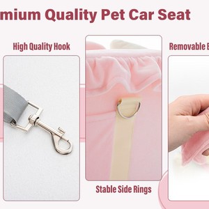 Cama para perros y gatos para consola central de coche, caja de reposabrazos, cama central para mascotas, asiento para perros pequeños, extraíble, superventas transfronterizo - Product Image 5