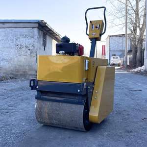 Asequible 600kg Mini rodillo peatonal vibratorio tierra portátil rodillo móvil para la venta - Product Image 6