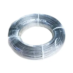 Stainless Steel 304 Wire Rope 3.0mm 7*7 For Sunshade Net