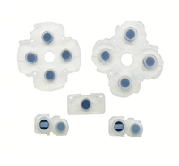 Coussinets en caoutchouc de silicone 2026R pour boutons de manette PS5 – Lot de boutons en caoutchouc L1R1 et D-Pad – Pièce de rechange conductrice