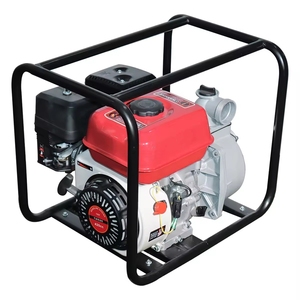 Pompe à eau portable de 2 pouces, petite, auto-amorçante, 7,5 CV, moteur à essence, pour l'irrigation agricole - Product Image 1
