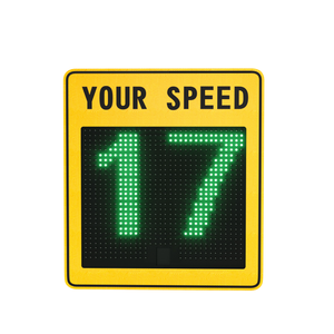 لافتة عرض السرعة بالرادار وفقًا لمعايير MUTCD، لافتة تفاعلية تعمل بالطاقة الشمسية لعرض السرعتك في المناطق المدرسية - Product Image 3