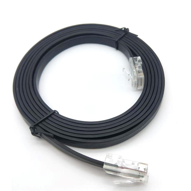 Customized Inverter Network Cable Pure Copper Core Industrial Grade RJ45 8P8C to RJ45 8P8C Broadband Communication Cables