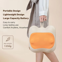 Meilleur rapport qualité-prix, coussin de massage multifonctionnel pour la taille, appareil de massage portable sans fil pour la relaxation des muscles lombaires et du dos