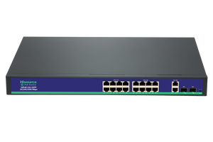 Hot bán hisource 16 cổng Gigabit thông minh chuyển đổi mạng 250W PoE chuyển đổi với SNMP và QoS cho HIKVISION IP Camera - Product Image 2