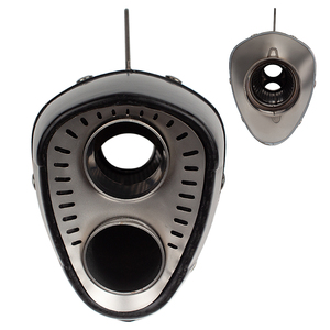 Tubo de Escape Universal para Motocicleta con Doble Orificio y Silenciador DB Killer de 51MM para Gsxr750 C400 Mt09 <span class=keywords><strong>Cbr650f</strong></span> - Product Image 4