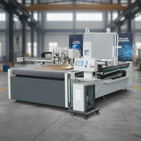Plotter de corte CNC de cama plana digital de bajo precio para la industria, para pegatinas, cajas de cuidado de la salud y comercio minorista, con buen servicio posventa