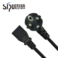Cable de Alimentación de CA de 2 Pines para Enchufe Europeo de 6 Pies para Computadoras Portátiles Inspiron, Lenovo, HP y Sony