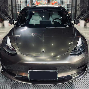 Pequeño MOQ Coche Vinilo Negro Alto Brillo Envoltura Coche <span class=keywords><strong>Película</strong></span> PVC Vinilo Negro Envolturas - Product Image 1