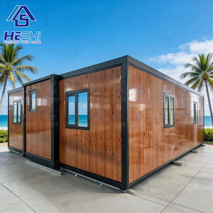 Casa Contenedor Prefabricada Expandible Impermeable de 20 y 40 Pies, con 1, 2, 3, 4 o 5 Dormitorios, Vivienda Portátil de Lujo - Product Image 1
