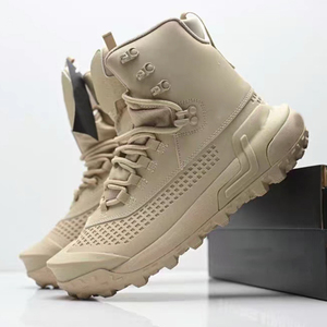 DF45 Khaki Cow Leather Outdoor Comfortable Sports <b>Boots</b> Green/Black/Khaki/<b>Brown</b> Multi Colors Made in China/Guatemala - Product Image 1