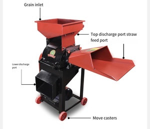 Farm Dry and Wet <b>Chicken</b> Duck and Poultry <b>Feed</b> Forage Grinding Machine Pig Cattle and Sheep <b>Feed</b> Granule Grinding Machine - Product Image 4