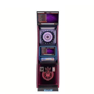 เครื่องเล่นเกมปาลูกดอกอิเล็กทรอนิกส์แบบหยอดเหรียญ รุ่น Steel Tip พร้อมตู้เก็บลูกดอกแบบแข็งแรงทนทาน - Product Image 4