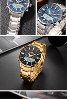 Jam Tangan Pria KAT-WACH 1815, Merek Bisnis, Olahraga, Fashion Casual, Relogio Masculino, Jam Tangan Quartz LED Digital Anti Air