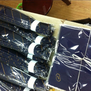 促销礼品领结礼品套装高品质定制编织丝质领带和手帕套装 - Product Image 2