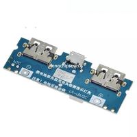 Double USB Power Bank Power Supply Board Boost Module Type-C Port de charge 2.4a Mobile Power DIY Motherboard 5V