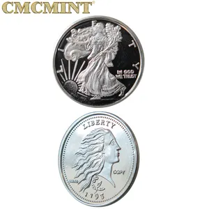 Mode hochwertige Souvenir-Custom 3D-Herausforderungs-Münze doppelseitiges Design Münze Custom-Metallmünze