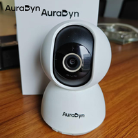Caméra de surveillance réseau AuraDyn OEM/ODM 4G 2K avec capteur CMOS sans fil Wi-Fi pour carte SD