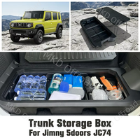 Accessoires Suzuki Jimny 2026 5 portes JC74 Organisateur de coffre arrière avec table rabattable pour hayon MKD Offroad