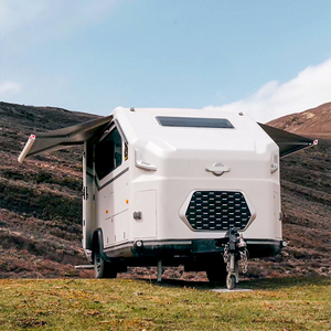 Nuevo estilo Venta caliente Marco de aleación de aluminio <span class=keywords><strong>Off</strong></span> <span class=keywords><strong>Road</strong></span> Trailer <span class=keywords><strong>Camper</strong></span> RV Van Camping Trailer 4X4 <span class=keywords><strong>Camper</strong></span> Trailer para 2 personas - Product Image 6
