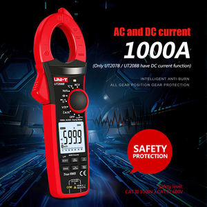 UNI-T UT205E UT206B UT207B UT208B เครื่องมือบำรุงรักษารถยนต์ เซ็นเซอร์ฮอลล์ แคลมป์มิเตอร์วัดกระแสไฟฟ้าแบบดิจิตอล วัดกระแสไฟฟ้ากระแสตรง ความต้านทาน ไดโอด - Product Image 6