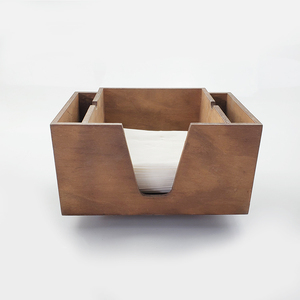Scatola di fazzoletti di legno porta tovaglioli di carta di legno <span class=keywords><strong>fai</strong></span> <span class=keywords><strong>da</strong></span> <span class=keywords><strong>te</strong></span> porta paglia <span class=keywords><strong>da</strong></span> tavolo - Product Image 5