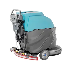 Hand Push Floor Scrubber Machine Electric Floor Washing Machine For Widely Used