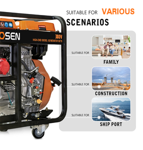 AC <b>Mobile</b> Portable 3kw 6kv <b>Generator</b> 6kw 6 Kva 6.6kv 6500 Watt High Voltage Set X-3KW-6kw <b>Generator</b>, 178F Portable - Product Image 5