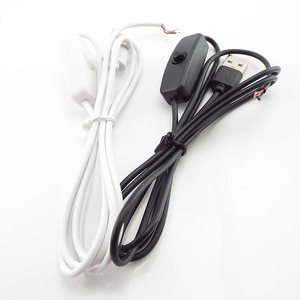 <span class=keywords><strong>Usb</strong></span> cáp mở rộng DC 5V <span class=keywords><strong>USB</strong></span> Nam On/Off chuyển đổi dây jack 2pin DIY cung cấp điện sạc Dimmer dây cho <span class=keywords><strong>LED</strong></span> Strip Fan - Product Image 5