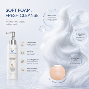Limpiador Facial con Aminoácidos White Truffle Amino Barrier Cleanser 80ml, Espuma Suave con Ceramida, Ácido Hialurónico y Pantenol, Cuidado Diario para Todo Tipo de Piel - Product Image 5